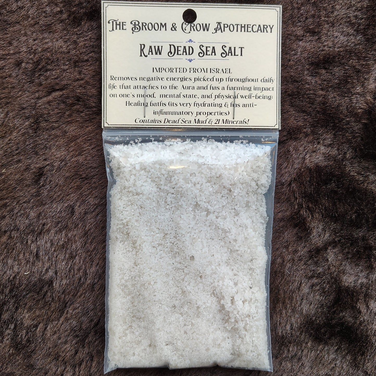 Raw Dead Sea Salt